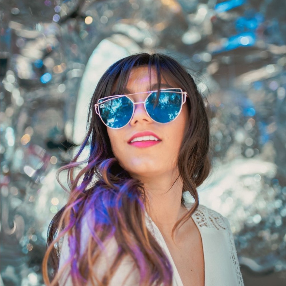 Aqua rainbow optx sunglasses